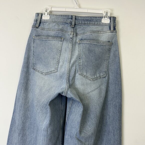 NEW The Drop Frida Wide Leg Jeans Women’s Size 27 High Rise - Picture 8 of 12